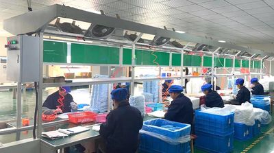 Shangyu ShengRuiSi Packaging Co.,Ltd خط إنتاج المصنع