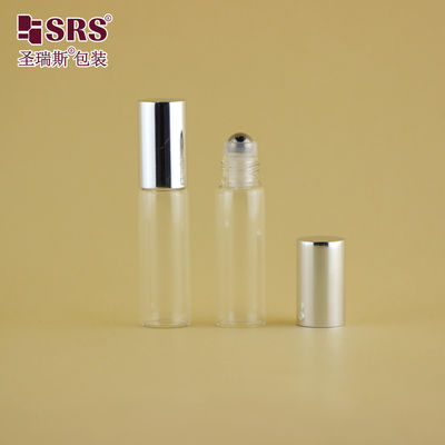 شراء 100٪ بدون تسرب زجاجية كرة رولي زجاجة واضحة 5ML للزيت العطر الأساسي التصنيع عبر الإنترنت