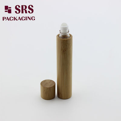 شراء SRS 15ml زجاج الخيزران كرة رولي زجاجة للحزم الزيوت الأساسية التصنيع عبر الإنترنت