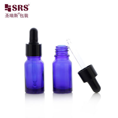 شراء D001-20ml البيع بالجملة مضاد للأشعة فوق البنفسجية الزجاج الزرقاء الزجاج التجميلي الزيت الأساسي زجاجة قطرة للعناية الشخصية التصنيع عبر الإنترنت
