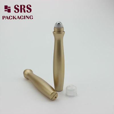 شراء SRS تعبئة بلاستيكية فارغة كريم العين اللون الذهبي 15 مل لفة على الزجاجة التصنيع عبر الإنترنت
