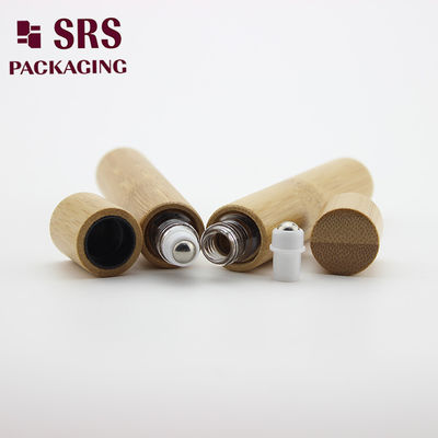 شراء SRS اللون الطبيعي الزجاج الخيزران العطر الفارغ لفة على الزجاجة 10 مل التصنيع عبر الإنترنت