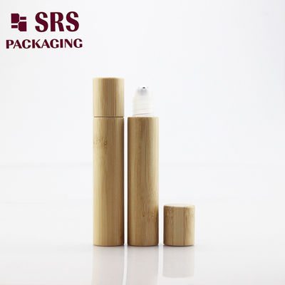 شراء SRS الفارغ التجميل الحقيقي الخيزران لفة على الزجاجة 8ml للكريم العين التصنيع عبر الإنترنت