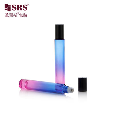 شراء GB1-15ml جدار زجاجي سميك على الزجاجة مع 304 كرة الفولاذ المقاوم للصدأ للزيت العطري الأساسي وأكثر التصنيع عبر الإنترنت