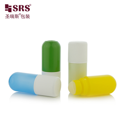 شراء RPPA1-50ml Cylindrical Round Underarm Freshening Roller Bottle Long-Lasting No Leakage التصنيع عبر الإنترنت