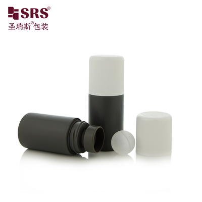 شراء RPPC1-60ml Gray Disinfectant Bottle PP Roll On Bottle 50ml-90ml With Cylindrical Round Structure التصنيع عبر الإنترنت
