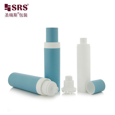 شراء 50ml 100ml PP Refillable Airless Pump Bottle for Skin Care التصنيع عبر الإنترنت