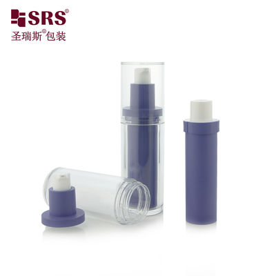 شراء 30ml PP PET Refillable Airless Bottle for Skincare Creams and Serums التصنيع عبر الإنترنت