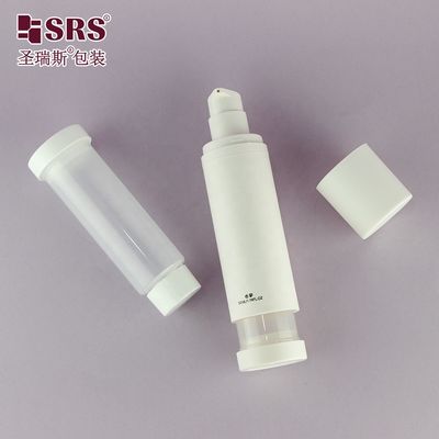 شراء Refillable Airless Pump Bottle PP Plastic 30ml 50ml 100ml Cosmetic Packaging التصنيع عبر الإنترنت