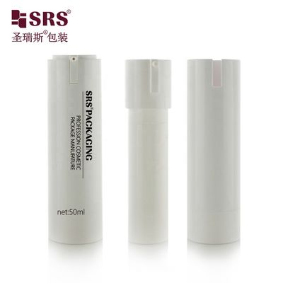 شراء 15ml 30ml 50ml AS+PP Refillable Airless Pump Bottle for Cosmetic Serum التصنيع عبر الإنترنت