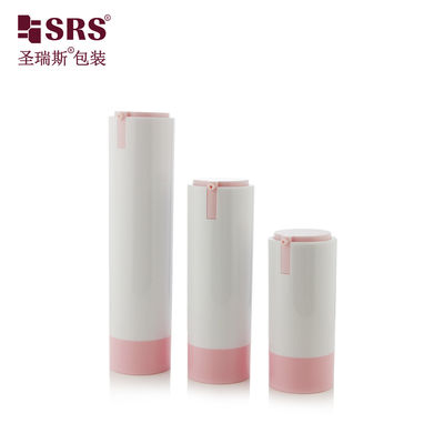 شراء AS Material 15ml 30ml 50ml Custom Airless Cosmetic Bottle التصنيع عبر الإنترنت