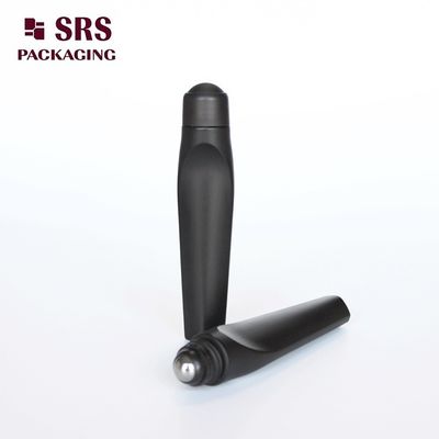 شراء SRS الرفاهية البلاستيكية لفة على الزجاجة مات الأسود لون 12 مل للكريم العين التصنيع عبر الإنترنت