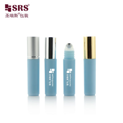 شراء RPA-5ML زجاجة بلاستيكية فارغة زجاجة بلاستيكية مع كرة رولي معدنية فضية التصنيع عبر الإنترنت