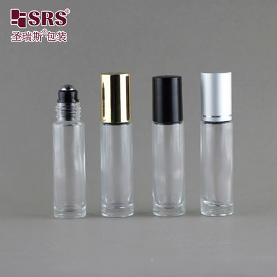 زجاج ألومنيوم جدار رول على زجاجة للعناية الشخصية 10ml سعة قابلة للتخصيص لون / شعار مكافحة حب الشباب
