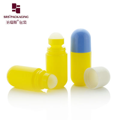 RPPA-50ml طلاء أصفر مخصص على زجاجة 50ml مع غطاء أزرق لسائل مزيل للشم