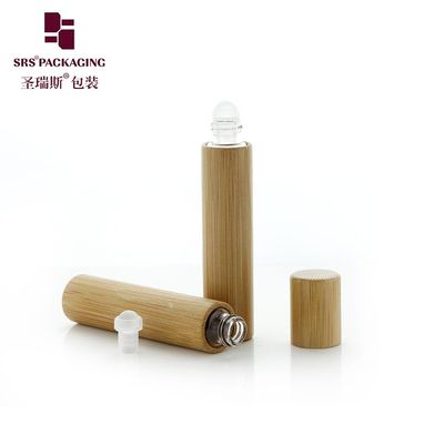 BG(G)-8ML زجاج الرائحة الخارقة الخيزرانية الزجاجة الرولية الفارغة للمزيج النفطي العطور