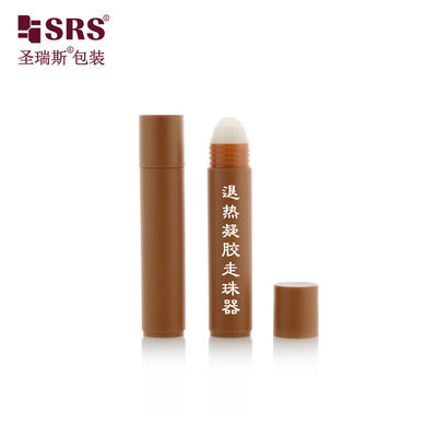 RPP ((P) - 35ml زجاجة تطبيق كرة رولي بلاستيكية PP للمستحضرات التجميلية