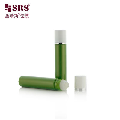 RPP ((P) - 35ml المطهر زجاجة كرة رولي خضراء بحرية مع غطاء أبيض