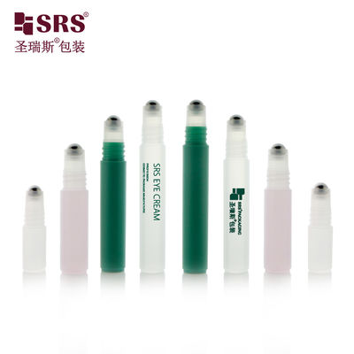 RPPH-8ML الزجاجة الحمراء الخضراء الحمراء ذات الشكل الطويل مع الكرة الحديدية مع غلق غطاء المسمار بعد اللدغة