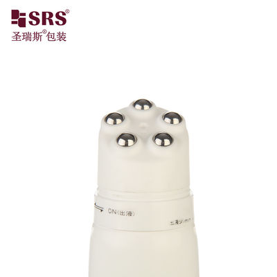 5 أنابيب الكرة الدوارة الكبيرة صافية الغطاء البلاستيكي غطاء D40mm للتعبئة والتغليف تدليك القدم