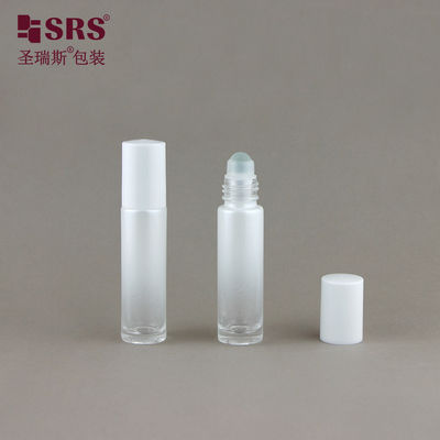 BLPM-10ML عطر صغير عينة زجاجية كرة الزجاجة البيضاء الطلاء التدرجية