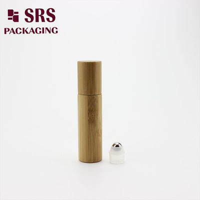 SRS 10ml لفة الخيزران على الزجاجة لفة العطور البلاستيكية على الزجاجة