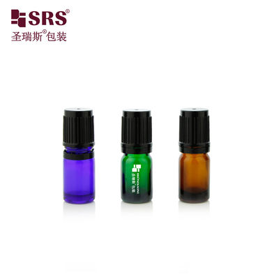 5ml-100ml لفة زيت أساسي على الزجاجة لا تسرب وتسمية شعار مخصص مدرجة في خيار سعة 15ml