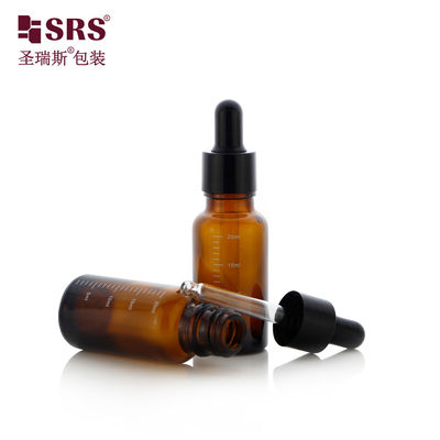 D001- 50ml زجاجة قطرات زجاجية مخصصة لتوزيع السوائل