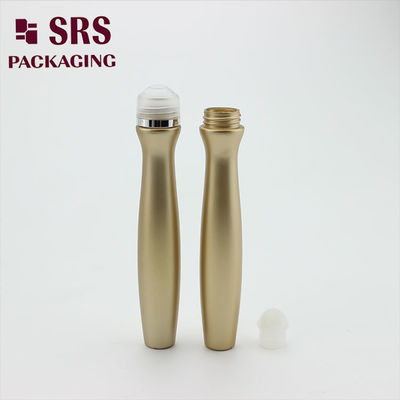 SRS8447-15ML زجاجات PETG الذهبية 15ml كريم العين المعدني
