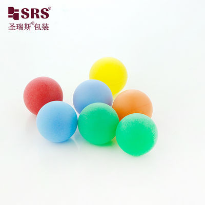 كرة رولي بلاستيكية مجوفة متعددة الألوان للمستحضرات التجميلية 35.5mm 25.4mm 25.32mm 25.27mm