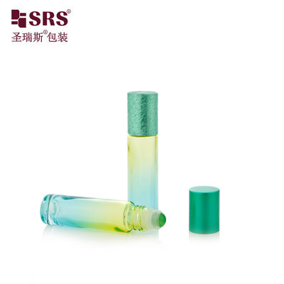 BLPM-10ml أكوا غريديانت زجاج صناعي عطر علبة مع كرة الدوار للعناية الشخصية العناية بالبشرة جوهر
