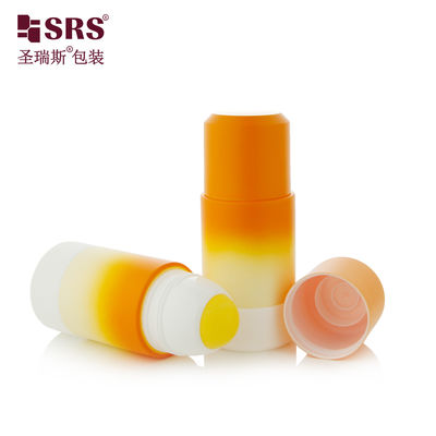 RPPE-75ml تخصيص الألوان والأحجام قابلة لإعادة التعبئة على الزجاجة للزيوت الأساسية PP / PCR المواد البلاستيكية البيع المباشر