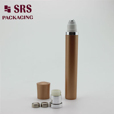 لا تسرب لون الذهبية الاهتزاز لفة على الزجاجة 10ML للكريم العين