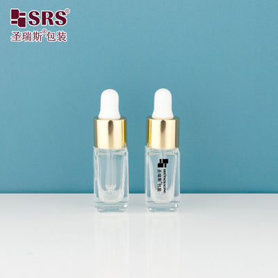 D97-4ml شعار الحرير الأسود الزيت الأساسي الزجاجي المخصص زجاجة قطرة للنشر الدقيق
