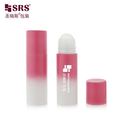 PET43-170ML بيع بالجملة علبة روليّة خالية مستديرة ذات طبقة صناعيّة معطّلة بالثلج 170 مل