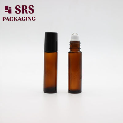 SRS الزجاج الفارغ على زجاجات العطور لون أمبر 10 مل