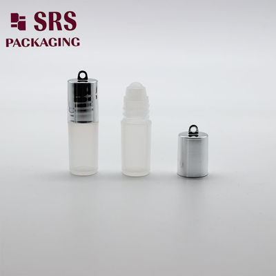 SRS 3ml بلاستيكية فارغة زجاجة رولي كرة عطر صغيرة واضحة اللون