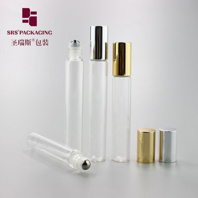 المنتجات الموجودة في الأسهم عبارة عن لفة عطر زجاجية فارغة 8 مل 10 مل على زجاجة مع غطاء من الألومنيوم الذهبي