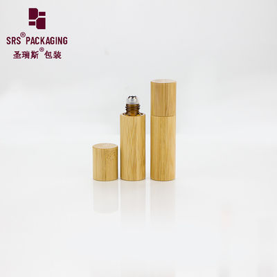 SRS الخيزران الطبيعي التجميلي عطر صغير الزجاجية أمبر لفة على زجاجة 5 مل