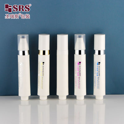 AY-10ML PP ملفات بلاستيكية على زجاجة بدون هواء 10ml للكريم العينية المصل التعبئة